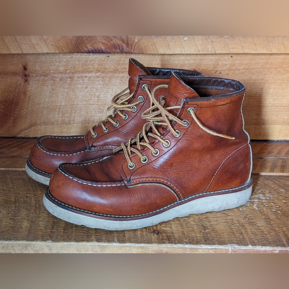 Red wing 875 Moc Toe boots